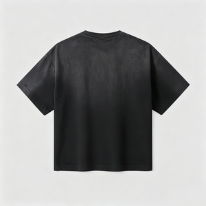 Camiseta de Manga Corta con Cuello Redondo para Hombre, Personalizada con Estampado de Letras, Talla Grande, 100% Poliéster, Corte Regular, Informal, Ecológica, Transpirable, Resistente al Ácido - Product Image 3