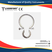 Premium Quality Manual Lone Star Veterinary Retractor Ring Self-Retaining Hands-Free Adjustable Stainless Steel Surgical