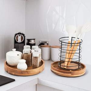 Handmade Wooden Resin Coaster Set for Home and Hotel Use Anniversary Customized Color & Logo - Product Image 2