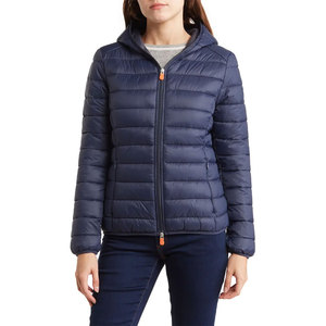 Veste matelassée épaisse pour femme, veste d'hiver chaude pour l'extérieur, coupe-vent, veste matelassée épaisse en polyester - Product Image 1