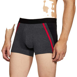 Boxers pour hommes en coton et élasthanne, taille mi-haute, respirants, séchage rapide, écologiques, sous-vêtements professionnels pour adultes, coupe classique, ODM - Product Image 6
