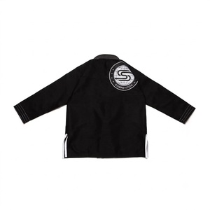 ชุดยิวยิตสู IBJJF APPROVED GI BJJ GI คิโมโน สำหรับศิลปะการต่อสู้ ยิวยิตสู  ผ้าฝ้าย 100% คุณภาพสูง พรีเมียม รับผลิตตามสั่ง พร้อมสกรีนโลโก้ สีดำ ขายส่ง - Product Image 2