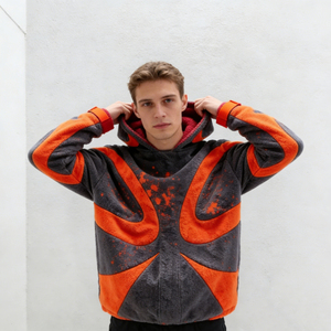 Sweat-shirts chauds pour hommes, personnalisables avec logo, en polaire surdimensionnée, 100% coton, écologiques, style streetwear vintage - Product Image 3