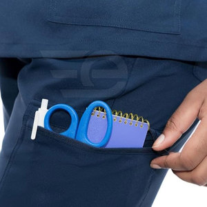 Hospital Workwear <b>Scrubs</b> Professional Lightweight Comfortable Medical Uniform Healthcare Staff 100% Cotton Custom Logo - Product Image 6