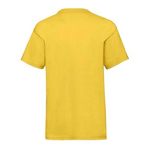 Men's <b>Yellow</b> Solid Color Short Sleeve O-Neck <b>T</b>-<b>Shirt</b> Regular Fit Casual 100% Cotton Knitted <b>Plain</b> Dyed Blank Design Summer Wear - Product Image 3