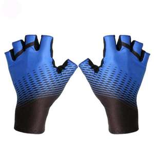 Unisex Sportswear Racing Cycling <b>Gloves</b> <b>Fingerless</b> Bike <b>Gloves</b> Anti-slip Shock-Absorbing Breathable - Product Image 5