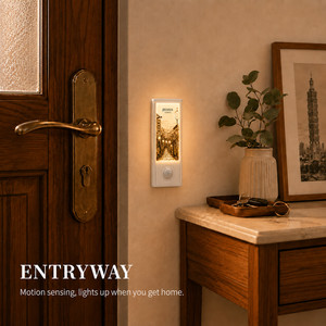 JIUFEN Decorative <b>Sensor</b> <b>Light</b> Taiwan Scenic Magnetic USB-C Rechargeable <b>LED</b> Lamp - Product Image 3
