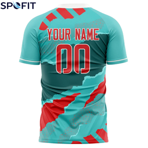 Nouvelle version des maillots et uniformes de football de l'équipe nationale, sublimation, logo personnalisé, respirant, 100% polyester, tailles personnalisées, maillot de football - Product Image 3