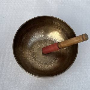 ขันเสียงทองสัมฤทธิ์คุณภาพสูง งานแฮนด์เมดแท้  ขันเสียงทิเบตโลหะผสมแบบกำหนดเอง ขันเสียงสำหรับทำสมาธิ ขันที่ตีขึ้นรูปด้วยมือ - Product Image 4