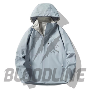 Men's Color Blocking <b>Waterproof</b> Breathable Windproof Eco-Friendly Quick Dry Puffer <b>Jacket</b> Zipper Closure Formal Winter Regular - Product Image 5