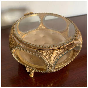 Cajas de Joyería Modernas de Vidrio Biselado y Latón de Calidad de Exportación |   Organizador de Joyas Hecho a Mano de Lujo con Color y Tamaño Personalizados - Product Image 2