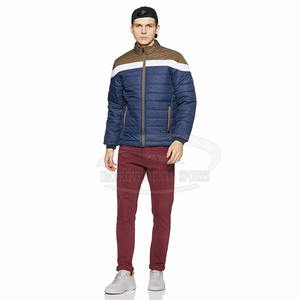 Logo personnalisé OEM urbain vente en gros homme manteaux trois tons hommes hiver bulle veste pour hommes bulle sur mesure doudounes - Product Image 3