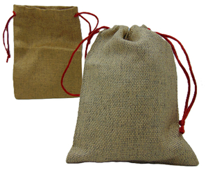 ถุงของขวัญและถุงใส่เครื่องประดับงานแต่งงานแบบเชือกรูดจากปอกระเจาที่เป็นมิตรกับสิ่งแวดล้อมจาก Lowellcraft เหมาะสำหรับใส่ของขวัญเครื่องประดับเจ้าสาว - Product Image 3