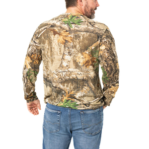 Chemise polo tactique classique basique pour homme en polyester de haute qualité, impression par sublimation, respirante, pour l'hiver, le camping et la randonnée - Product Image 2