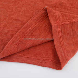 Camiseta de Hombre de Talla Grande, Color Sólido Informal, Transpirable, Sostenible, 100% Algodón, Nuevo Diseño Más Vendido - Product Image 3