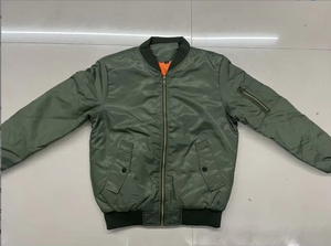 Premium Factory Custom Men's Air Force Stand-up Collar Cotton-padded No. 1 Ma01 <b>Pilot</b> Baseball Uniform Flight Bomber <b>Jacket</b> - Product Image 2