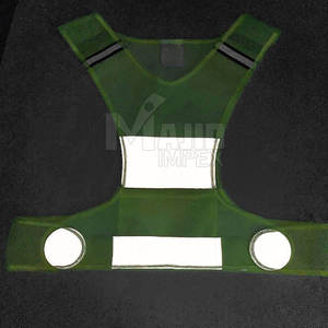 Gilet de course léger haute visibilité, équipement de sécurité réfléchissant pour l'exercice physique en extérieur, gilet de course haute visibilité réfléchissant - Product Image 5