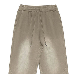 Pantalon de survêtement en toile imperméable respirant de qualité professionnelle, taille élastique, poids moyen, décontracté, confortable, design populaire - Product Image 3