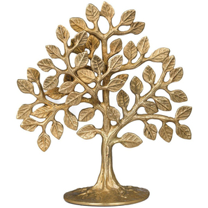 Handmade Silver Aluminium <b>Tree</b> of Life Sculpture Modern Metal and Organizer Display for Home Office Living Room - Product Image 6