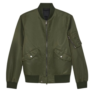 Compre la nueva chaqueta bomber de alta calidad, más vendida, a bajo precio y con MOQ bajo, con diseño personalizado, en oferta. - Product Image 3