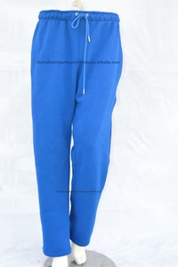 Pantalon de survêtement bleu roi pour femme, coupe classique, 100 % coton, tissu respirant et écologique, idéal pour l'été, vente en gros - Product Image 2