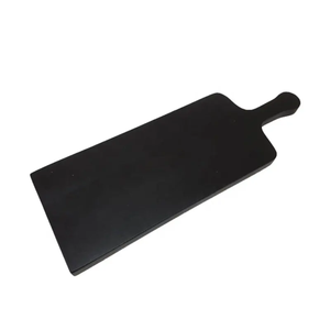 <b>Oak</b> Wooden Rectangle Chopping <b>Block</b> With Floral Handle Natural Finish For Kitchen Use For Fruits Vegetables Cutting Board - Product Image 5