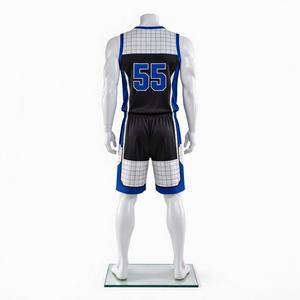 Conjunto de Uniforme de Baloncesto Personalizado, Jersey Sublimado y Pantalones Cortos de Secado Rápido, Transpirables, Ligeros y Duraderos, Fabricante de Ropa Deportiva para Equipos OEM - Product Image 2