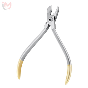 Pinces orthodontiques en acier pour usage dentaire, type bec d'oiseau, instruments chirurgicaux de classe I, services OEM en gros - Product Image 4
