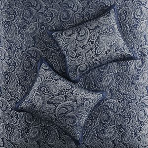 Set di copriletto Jacquard con cuscini da 5 pezzi di lusso confortevole collezione di biancheria da letto - Product Image 3