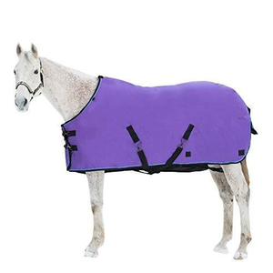 Horse Blanket for Post-Workout Comfort and Performance Luxury Fleece Horse Stable <b>Rug</b> for Equestrian Club - Product Image 1