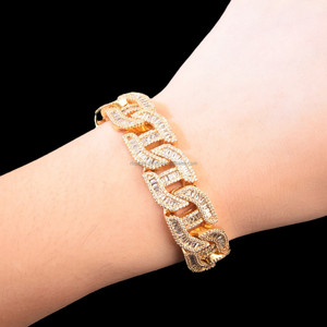 Cadena de Tenis de Alta Calidad con Diamantes Cultivados en Laboratorio con Corte Esmeralda, Oro de 14K, 2-6.5mm, D VVS, Certificado IGI, Collar para Hombre y Mujer - Product Image 4