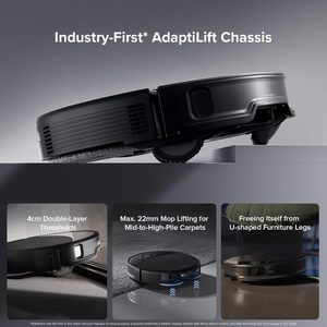 TOUT NOUVEAU Aspirateur robot et serpillière Roborock Saros 10R, aspiration de 22 000 <span class=keywords><strong>Pa</strong></span>, ultra fin, technologie FlexiArm Riser pour tapis et sols - Product Image 5