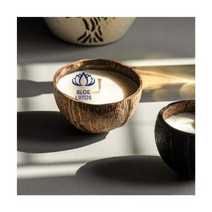 Vela de Cáscara de Coco 2026, Cera de Soya Pura, para Decoración del Hogar y Regalos, Aroma Duradero, Artesanía Premium, MÁS VENDIDA - Product Image 1