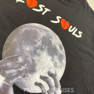 Camiseta de hombre de alta calidad, 100% algodón, de gran tamaño, con estampado serigrafiado, estilo holgado. - Product Image 3