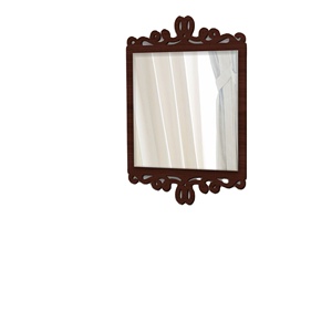 Unique Beveled Edge Brown Glass Wall <b>Mirror</b> Designer Scandinavian Decorative Modern Bathroom <b>Mirror</b> - Product Image 1
