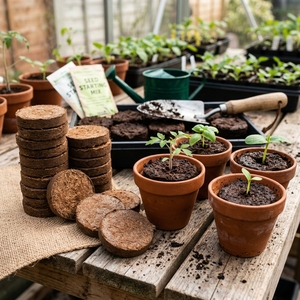 Coco Peat Soil Pellets for Agriculture Premium Organic <b>Compost</b> for Garden <b>Pot</b> Indoor Plants - Product Image 6