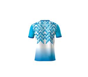 T-shirt sportif à manches courtes à col rond pour homme, imprimé par sublimation, personnalisable, écologique, respirant, séchage rapide, 100% polyester - Product Image 6