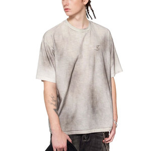 Camiseta de hombre de corte ajustado con efecto desgastado por el sol, fabricada en fábrica al por mayor, la más vendida, de secado rápido, para adultos. - Product Image 5