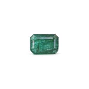 Certified Lab-Created Zambian Emerald Loose Gemstone 6.75 Carat for Fine Jewelry - Product Image 1