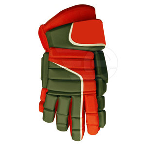 Men Youth Sports Lacrosse <b>Gloves</b> Strong Grip Padded Protection Breathable Flexible Training Gear Durable Outdoor Leather - Product Image 4