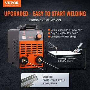 ARC 110V/220V 120A 2-in-1 ascensore TIG macchina di avviamento a caldo con bastone durevole saldatore per varie applicazioni - Product Image 2