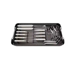 Juego de Instrumentos Manuales de Acero Inoxidable para Cirugía Espinal Lumbar Ortopédica con Estuche de Esterilización de Dentavex - Product Image 5