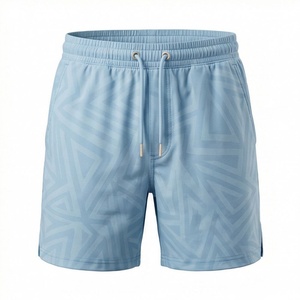 Shorts décontractés personnalisables, tissu en toile léger de haute qualité, séchage rapide, fermeture à cordon, vêtements de sport haut de gamme, vente en ligne - Product Image 1