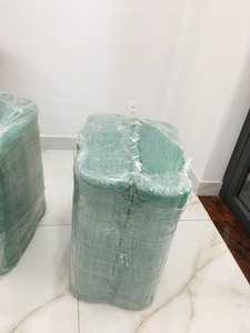 Rouleau de cannage hexagonal naturel en rotin, tissé à la main, maille ouverte, matériau en canne semi-blanchi, fournisseur Vietnamien - Product Image 2