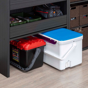 Modern Brown Wood Living Room & Home Office Cabinet Lockable <b>4</b> <b>Drawers</b> 5+ Compartments <b>Storage</b> Furniture Minimalist Design - Product Image 5