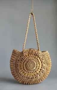 กระเป๋าคลัทช์ปักลูกปัดเรซิ่นสีดำ งานฝีมือประณีต ลวดลายดอกไม้ กระเป๋าถือผู้หญิง>กระเป๋าถือ - Product Image 5