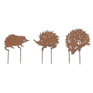Oferta Especial: Set de 3 Estacas Metálicas Oxidadas para Jardín con Silueta de Ardilla, Arte de Hierro Hecho a Mano, Color y Tamaño Personalizables, Ming Rich - Product Image 4
