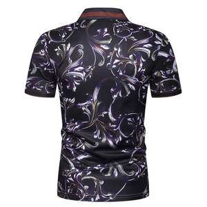 Vente directe d'usine, t-shirt polo personnalisé, design sur mesure, t-shirts polo pour hommes, t-shirt polo à bas prix pour hommes - Product Image 2