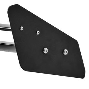 Alettone GT Universale da 53,1 Pollici, Spoiler Auto a Doppio Livello Regolabile, Leggero in Alluminio, Ispirato alle Corse - Product Image 4