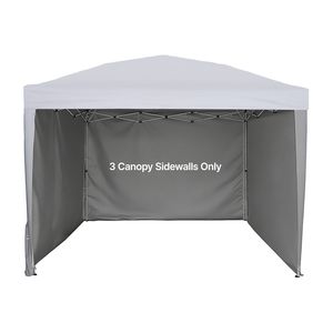 Waterproof 10 X 10 ft Pop up Canopy Tent with Sunlight Protection Layer Canopy Sidewalls Accessories - Product Image 1